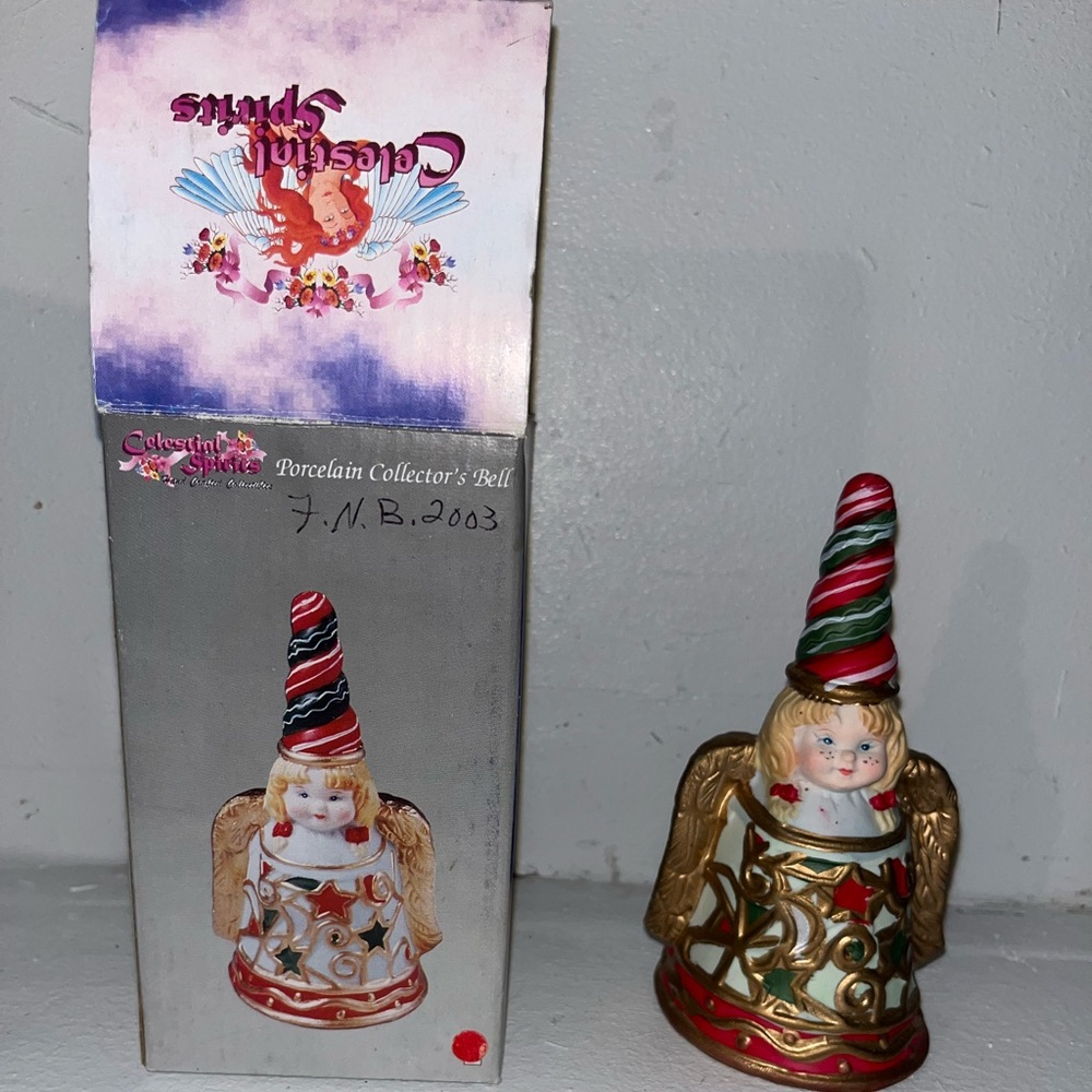 Vintage Porcelain Bell